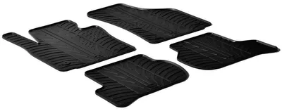 Produktbild von LAMPA Fußmatten Set Gummi für SEAT Leon Schrägheck (1P1) Vorne+Hinten