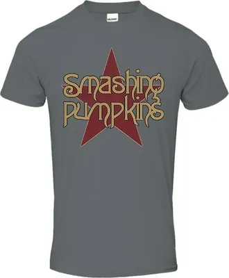 Produktbild von The Smashing Pumpkins T-Shirt Herren Star Logo grau 4XL