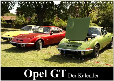 Produktbild von Opel GT Der Kalender (Wandkalender 2026 DIN A4 quer), CALVENDO Monatskalender