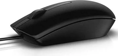 Immagine prodotto di DELL MS116 Mouse ottico USB Type-A 1000 DPI per destri e mancini, MS116-BK