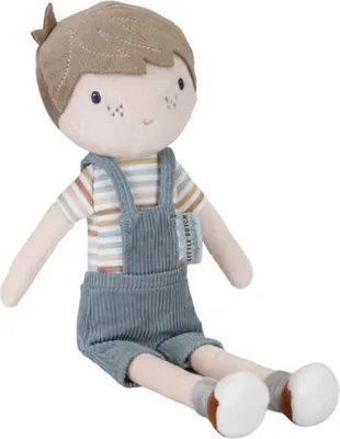 Produktbild von Little Dutch Tiamo Kuscheltierpuppe Jim 50cm