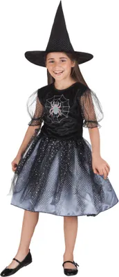 Produktbild von Kostüm Hexe Halloween Spinne Größe: 104-116