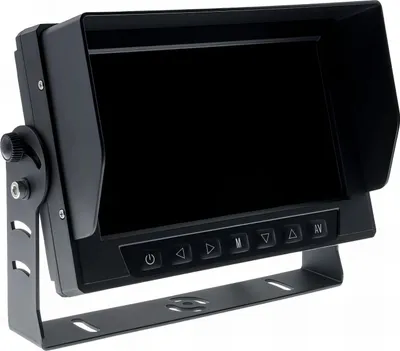 Obrázek produktu pro AMPIRE TFT monitor 17,8 cm (7''), 2 video vstupy (AHD/CVBS), vodotěsný IP69
