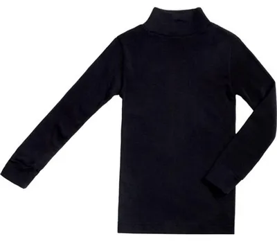 Immagine prodotto di BABIDU, maglietta intima per bambini unisex, con colletto a mezza altezza, modello "semi-musketeer", articolo NOU-R