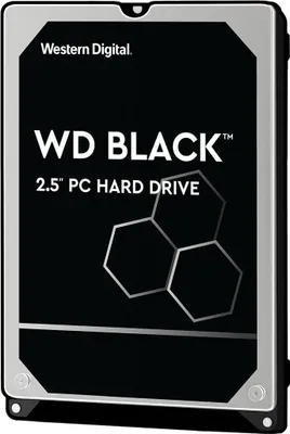 Zdjęcie produktu dla Western Digital Black, 1 TB, 7200 RPM, 64 MB, 2.5", Serial ATA III