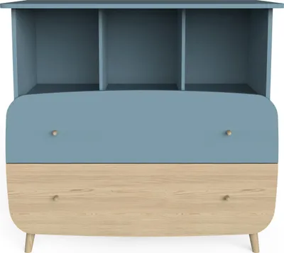 Produktbild von Kommode Firmiana | 96 x 55,7 x 82,8 cm | Blau