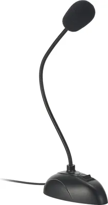 Obrázek produktu pro ZJchao USB mikrofon pro PC a notebook, nastavitelný stolní mikrofon s 3,5mm kabelem pro vysokou kvalitu zvuku