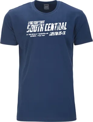 Produktbild von Übergrößen T-Shirt Lone Star weiß AHORN SPORTSWEAR Alpine Blue 6XL