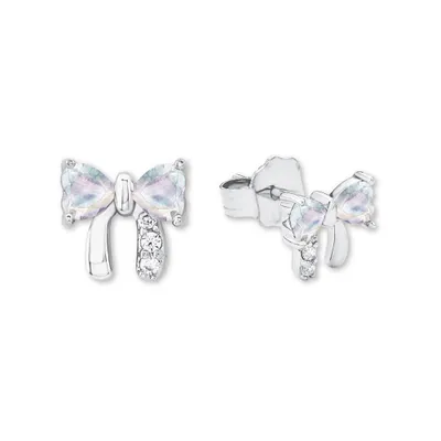 Produktbild von Prinzessin Lillifee Ohrstecker Schleife aus 925er Silber mit Zirkonia