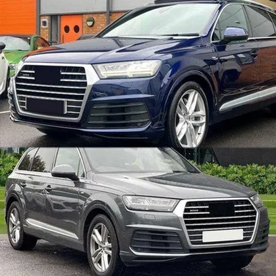 Productafbeelding van Mistlamp Rooster Bumper - Links En Rechts Zwart - ABS Kunststof - Voorbumper - Audi Q7 S-Line 2016-2019