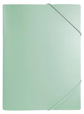Immagine prodotto di Cartellina A4 in PP con elastico, verde morandi