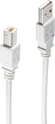Obrázok produktu pre shiverpeaks BS77021, 1 m, USB A, USB B, USB 2.0, 0,48 Gbit/s, Šedá