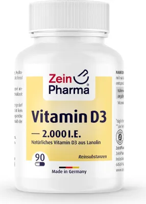Produktbild von Vitamin D3 2000 I.E. Kapseln 90 St