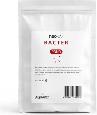 Zdjęcie produktu dla Neo CAP Bacter POND 70g - bakterie do oczka wodnego 5000l