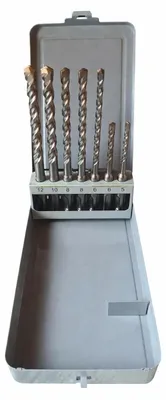 Produktbild von HAWERA SDS-Plus Hammerbohrer Set 7 tlg. Nr. 124389 Betonbohrer Mauerwerk Bohrer