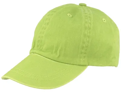Kinder Baseball Cap aus 100% Baumwolle von Hut-Breiter in gelb