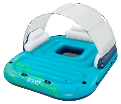 Produktbild von Bestway Badeinsel Hydro Force Sonnenlounge 5 Personen aufblasbar Poolinsel