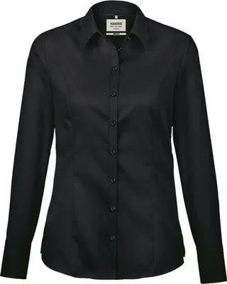 Produktbild von HAKRO Hakro-106 Bluse Business Damen Gr. 2XL schwarz