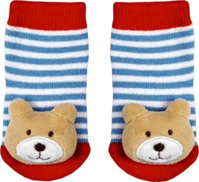 Produktbild von Die Spiegelburg - Rasselsöckchen Bärchen BabyGlück, one size (2-12 Monate)
