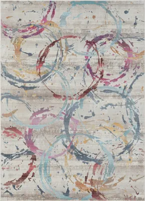 Obrázek produktu pro Koberec MY-RUG, Anjali 5, 240x170, barevný, plochá vazba, moderní  vzhled, trendy design, obývací pokoj, dětský pokoj, obdélníkový tvar
