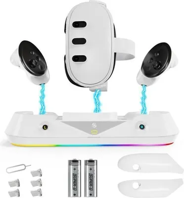 magnetische Ladestation für Meta Quest 3 VR-Headset-Controller