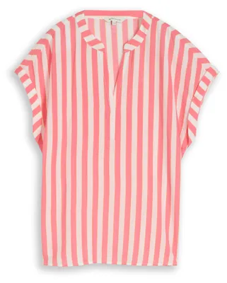 Produktbild von Loose Fit Bluse mit V-Ausschnitt