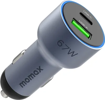 Obrázok produktu pre MOMAX UC16E 67W USB-C / Type-C + USB Dual Ports Auto Charger