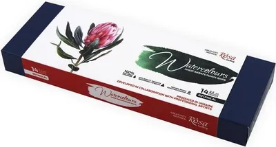 Produktbild von Rosa 340202 Set Aquarellfarben Botanical 14 x 2,5 ml