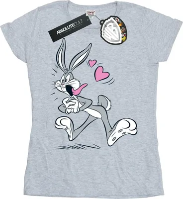 Produktbild von Looney Tunes - "In Love" T-Shirt für Damen BI27091 (XXL) (Grau)