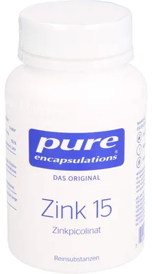 Produktbild von Pure Encapsulations Zink 15 Zinkpicolinat Kapseln 180 St
