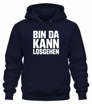 Productafbeelding van , carnaval, feest - bierstube-opdruk. Uni hoodie, marineblauw, maat XXL