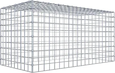Produktbild von Anbaugabione Typ 3 100 cm x 50 cm x 50 cm (L x H x T), Maschenweite 5 cm x 5 cm, C-Ring