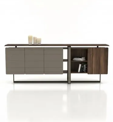Produktbild von Hochwertige Designer Konsole Mit Regal Modernes Sideboard