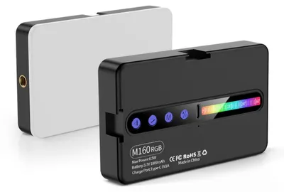 Produktbild von INF LED RGB Fill Light 6.5W wiederaufladbar ABS 2700K-6500K für Foto Video