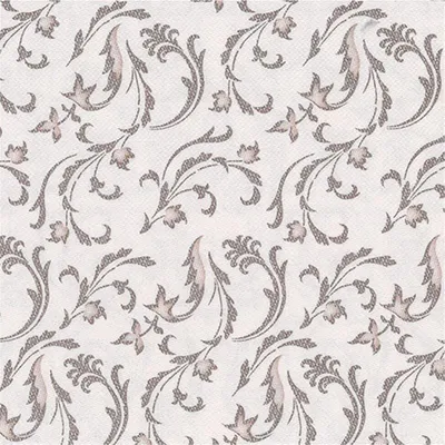Produktbild von 50 Servietten stoffähnlich Damascato braun 40x40cm