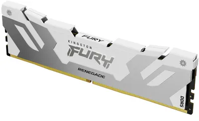 Produktbild von Kingston Technology FURY 16GB 8000MT/s DDR5 CL38 DIMM Renegade White XMP, 16 GB, 1 x 16 GB, DDR5, 288-pin DIMM