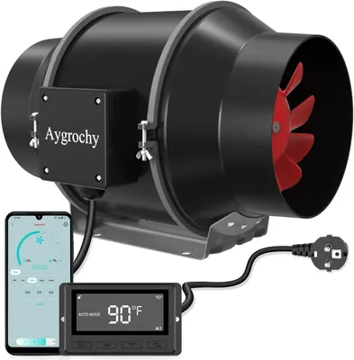Produktbild von App Abluftventilator 125 mm, 35 W - Kanalventilator - Abluftventilator - Rohrventilator - Kanalablufteinrichtung