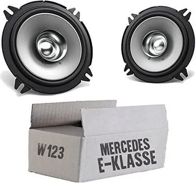 Produktbild von Lautsprecher Boxen Kenwood KFC-S1356 - 13cm Koax Auto Einbauzubehör - Einbauset passend für Mercedes W123 Heck - justSOUND