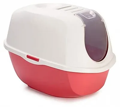Image de Karlie Smart Bac à chat 52 x 39 x 41 cm, couleur : corail