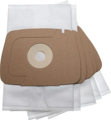 Produktbild von vhbw 5x Staubbeutel kompatibel mit Electrolux Lux 1 Classic, 1 Royal, D820, 1 Staubsauger - 25,5cm x 18,5cm Weiß