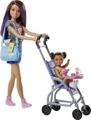 Produktbild von Barbie "Skipper Babysitters Inc." Puppen und Kinderwagen Spielset
