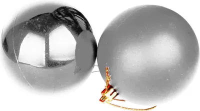Image de 12 boules de Noël Boules de Noël Décorations d'arbre mates/brillantes Ø6cm