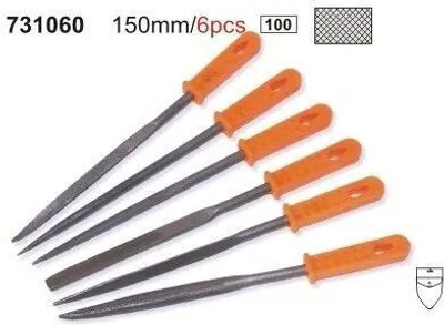 Image de limes aiguilles 6pcs 731060