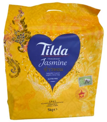 Image de Riz jasmin Tilda, parfum de jasmin, 5 kg