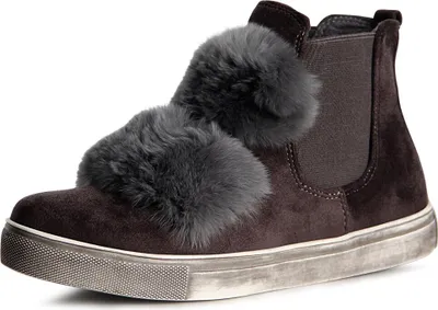 Produktbild von topschuhe24 1050 Damen Stiefeletten Chelsea Boots Booties, Farbe:Grau, Größe:37 EU