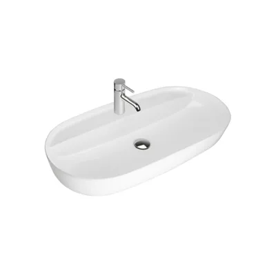 Zdjęcie produktu dla Mexen Adel umywalka nablatowa 80 x  40 cm, biała - 22168000