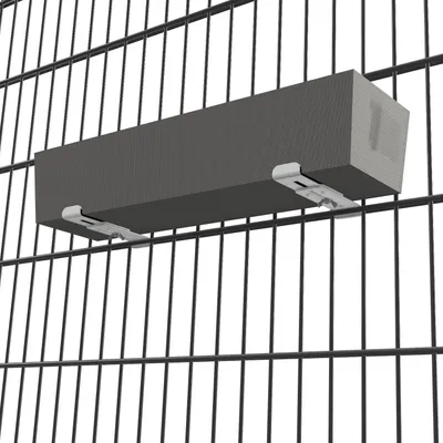 Produktbild von Blumenkastenhalter Doppelstabzaun Blumenkasten Halterung Kastenhalter verzinkt verzinkt