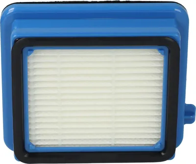 Produktbild von vhbw Staubsaugerfilter kompatibel mit Electrolux Well Q8, Q6, Q7, QX8-2, QX6, QX7 Staubsauger - HEPA-Filter Schwarz Blau Weiß
