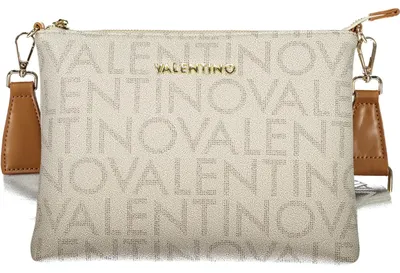 Produktbild von Elegante Beigefarbene Damen-Clutch mit Riemen & Reißverschluss