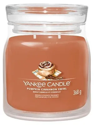 Image de Bougie aromatique Signature glass medium Pumpkin Cinnamon Swirl 368 g